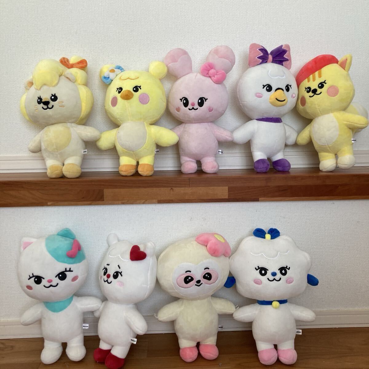 【新品未開封】niziu nizooぬいぐるみクッション　コンプリート 新品未開封】niziu nizooぬいぐるみクッション コンプリート