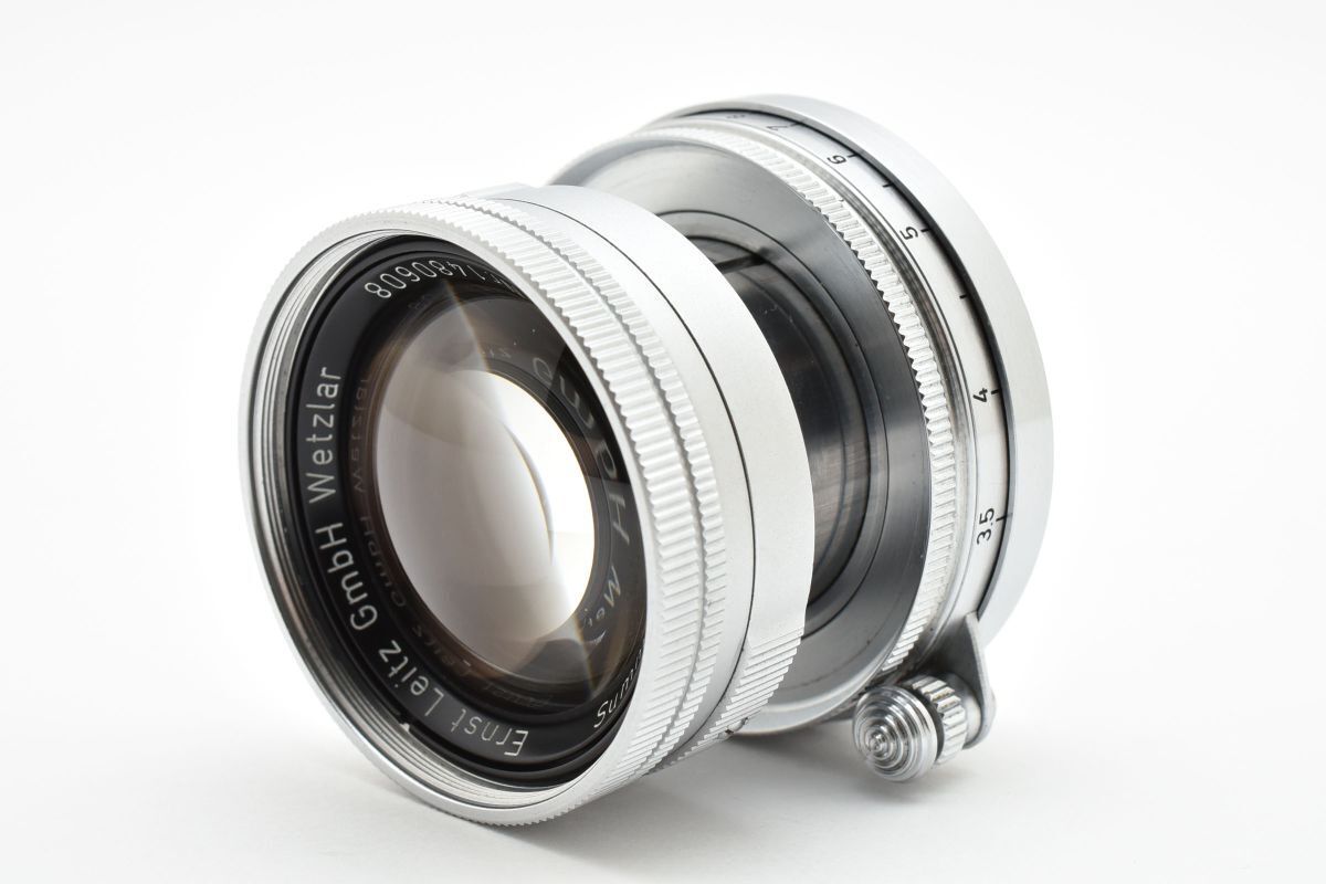 LEICA ライカ　ズミクロン　50mm f2 沈胴式　実用外観美品 Summicron 50mm f2 (L) – FLASHBACK CAMERA
