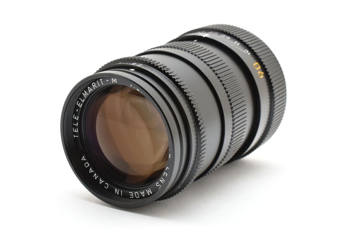 ★超美品★ Leica ELMARIT 90mm F2.8 Mマウント ★完動品 Yahoo!オークション -「elmarit 90mm f2.8」の落札相場・落札価格