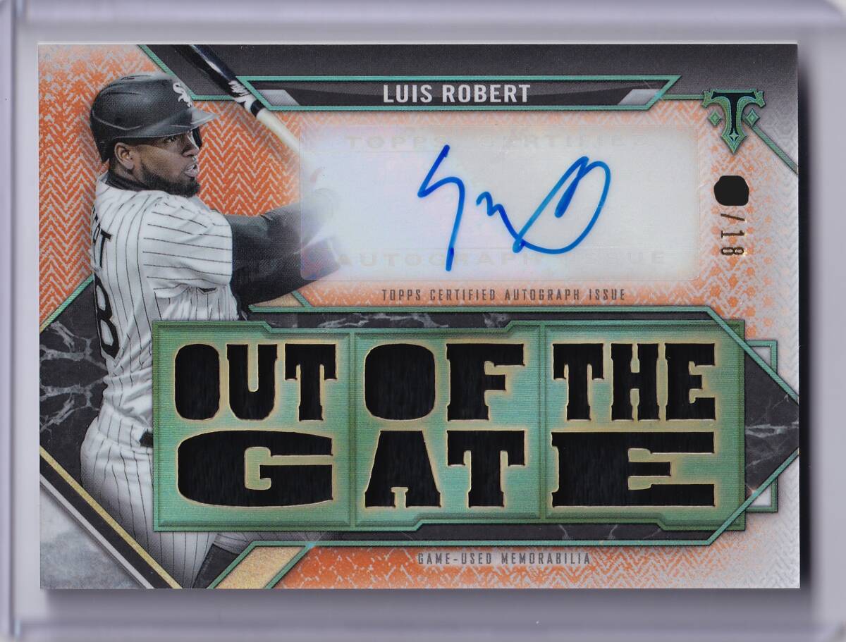 Luis Robert 直筆サイン 150枚限定カードauto ルイス•ロバート Yahoo!オークション -「luis robert」の落札相場・落札価格