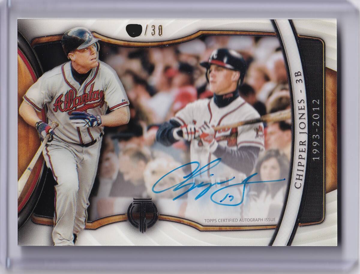 topps Chipper Jones　チッパー・ジョーンズ 2025年最新】Yahoo!オークション -チッパー・ジョーンズの中古品