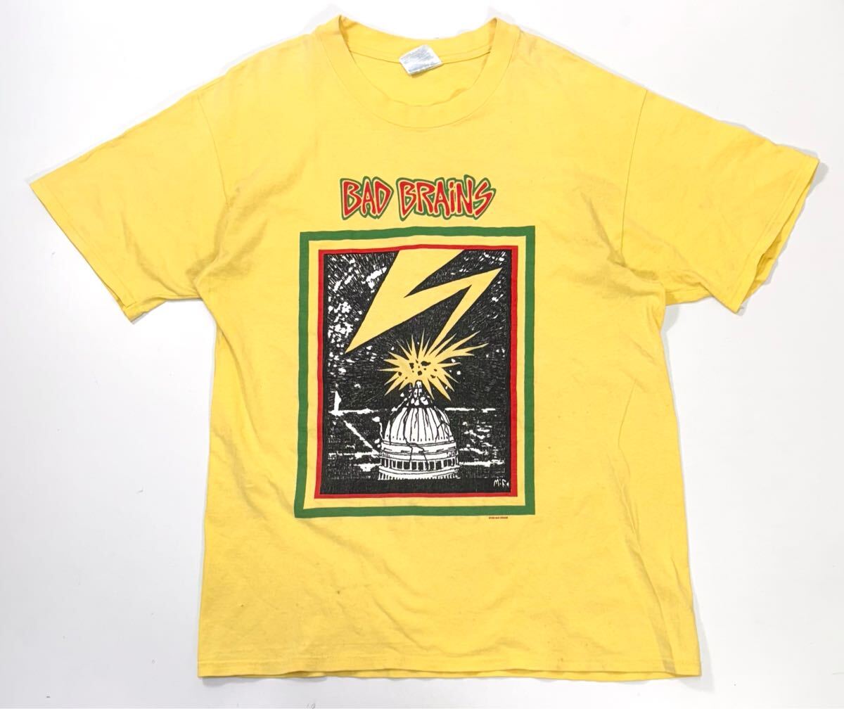 古着 ビンテージ Tシャツ バンド バッド ブレインズ BAD BRAINS】ヴィンテージ オフィシャルライセンス プリント T
