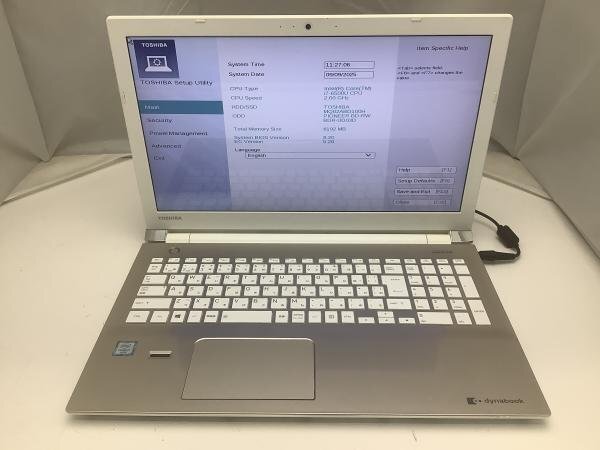 2025年最新】Yahoo!オークション -dynabook t75 ジャンクの中古