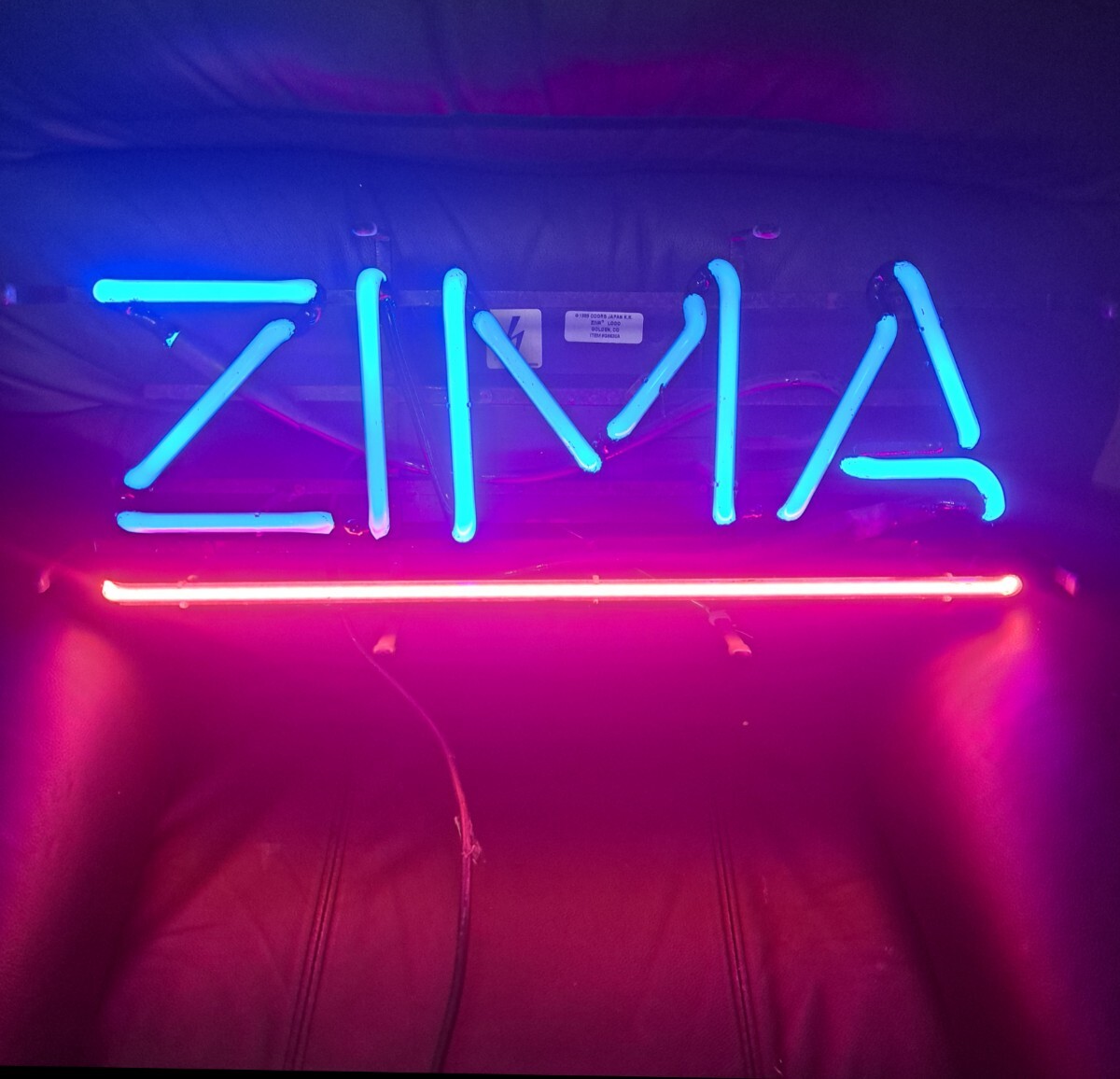 ⭕️ZIMA ジーマ　ネオン　クラウン王冠　新品　未使用 Amazon.co.jp: ZIMA ジーマ ネオン クラウン サイン 電飾 看板