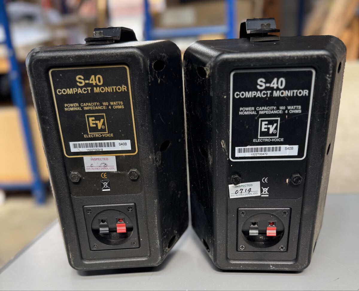 配信機器・PA機器・レコーディング機器 Electro-Voice S-40 COMPACT MONITOR Electro Voice S-40 Compact Monitor 160 Watts and 4 Ohms | eBay