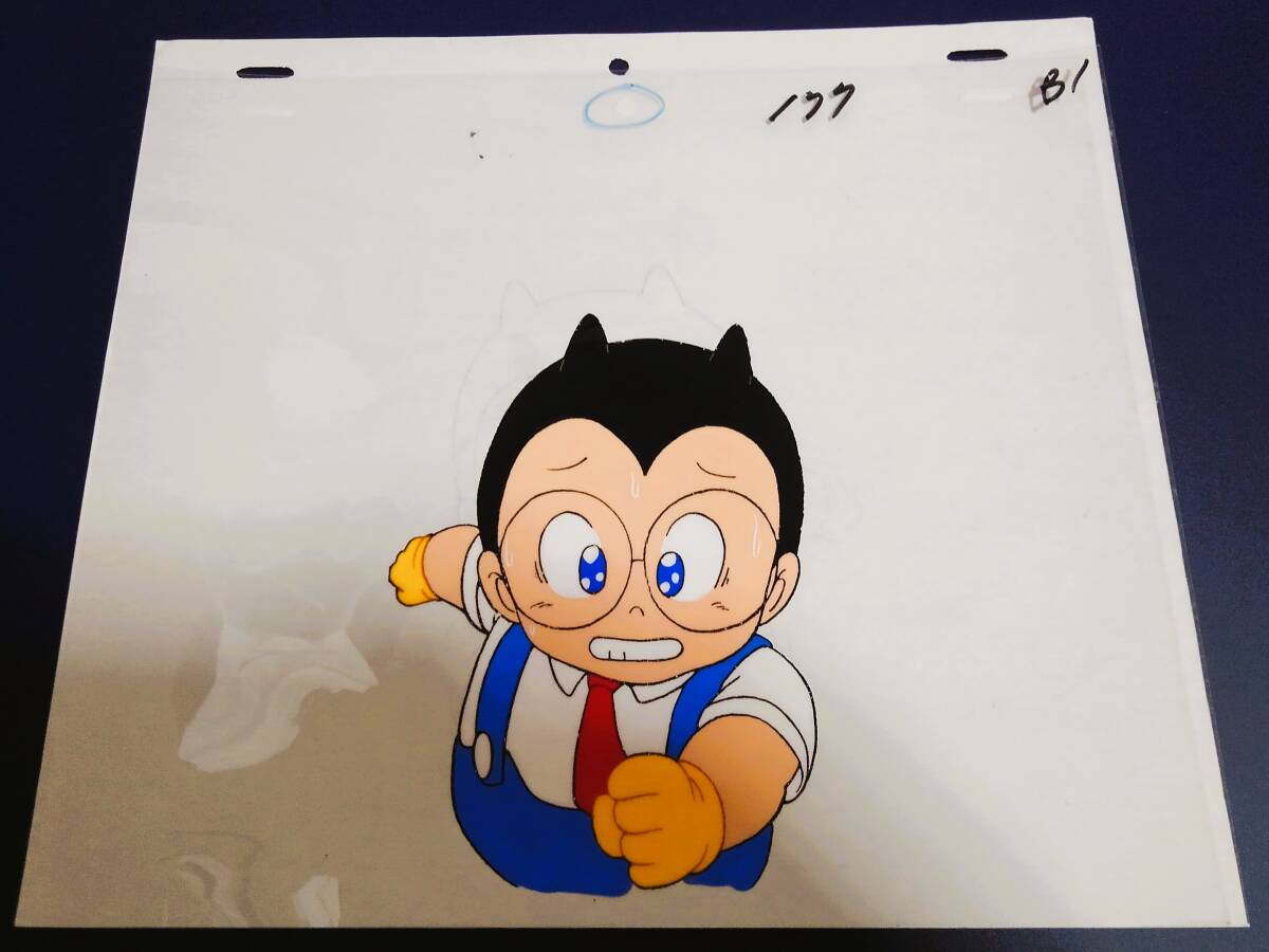 江戸屋の飾り絵　セル画と原画　ドクタースランプあられちゃん　オボッチャマン Yahoo!オークション -「アラレちゃん」(セル画) の落札相場