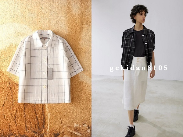 マーガレットハウエル　ブロックチェックシャツ　新品未使用 MARGARET HOWELL - 2019 美品マ―ガレットハウエル☆ブロック