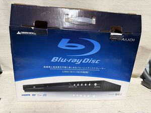 展示品★新品同様★GREEN HOUSE★GAUDI★ガウディ★Blu-ray★ブルーレイディスクプレーヤー★GHV-BD100K★元箱★
