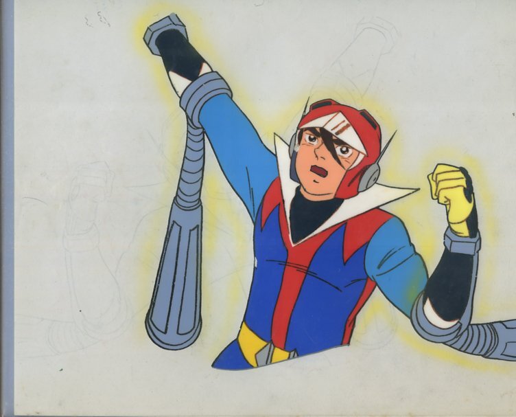 ★消しゴム　勇者ライディーン　安彦良和先生/日本サンライズ/セイカノート ☆消しゴム 勇者ライディーン 安彦良和先生/日本サンライズ