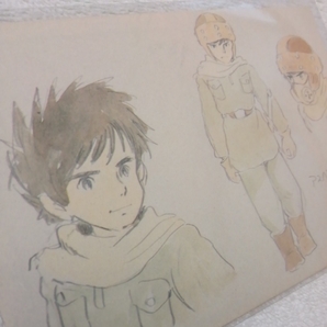 保護袋入り【34年前の当時物】風の谷のナウシカ【レア】ポストカード スタジオジブリ カード原画.セル画 アニメージュ 宮崎駿d