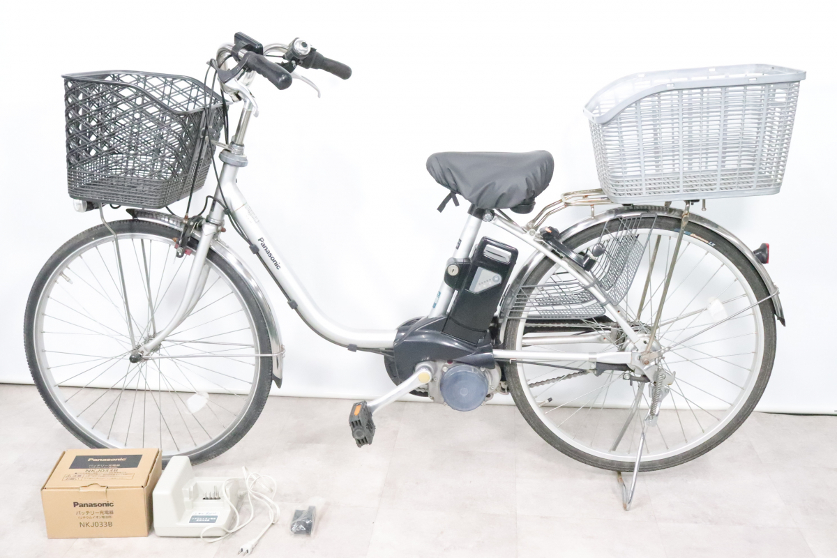 中古24インチPanasonic電動アシスト自転車　8Ah 2025年最新】Yahoo!オークション -電動自転車 パナソニック 24