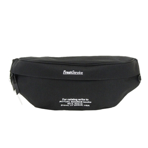 未使用 FreshService × ACTUAL SOURCE フレッシュサービス UTILITY BELT BAG LARGE ADDRESS FSP251-90200 ブラック 黒 24005359