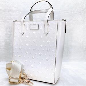 綺麗JIMMY CHOO ジミーチュウ ペガシ 2wayショルダーバッグ