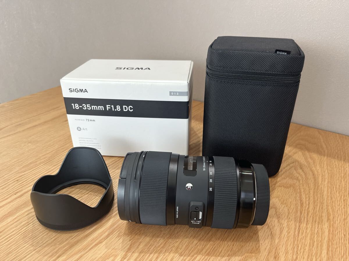 シグマ18-35mm F1.8 DC HSM | Art EF Sigma Yahoo!オークション -「18-35mm f1.8 dc hsm」の落札相場・落札価格