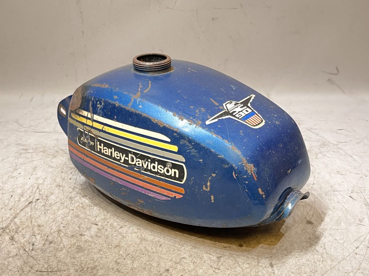 ショベル　タンク　フェンダー　外装セット　AMF FLH ハーレー　純正　当時物 FLSTC 外装セット 銀/黒 ハーレー 純正 中古 ヘリテイジ