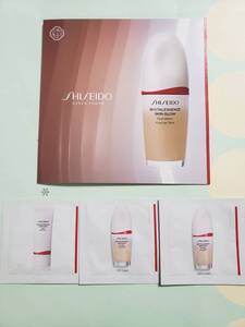 新品★資生堂 SHISEIDO エッセンス スキングロウ ファンデーション #130 #220♪化粧下地・美容液♪生命感あふれるつや肌へ★サンプル3個
