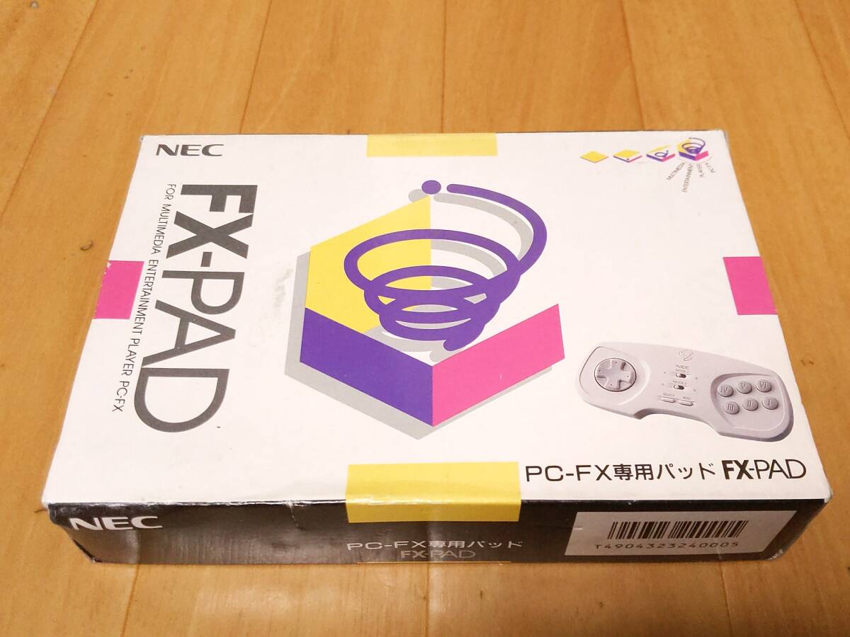 700　未使用　内袋未開封　PC-FX専用パッド　FX－PAD　コントローラー NEC FX-PAD Controller For PC-FX Boxed Tested Control pad