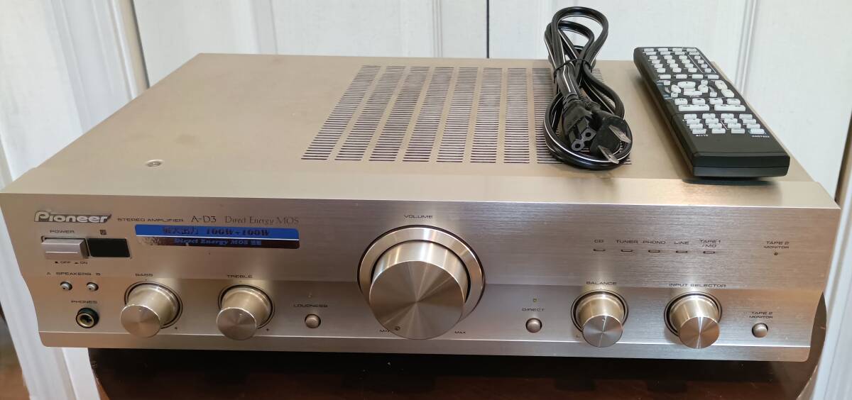 パイオニアステレオアンプA-D3 Pioneer A-D3の仕様 パイオニア