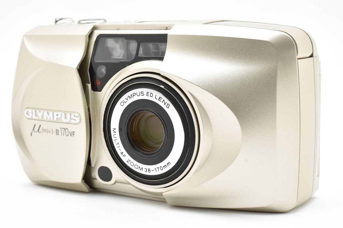 オリンパス Olympus mju ⅱ 170 vf Olympus Mju II 170 VF – Retro Camera Shop