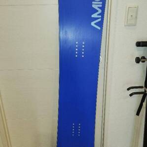 極美品 AMICSS DNA-TI 157 チューンナップ仕様 スノーボード アミックス カービング