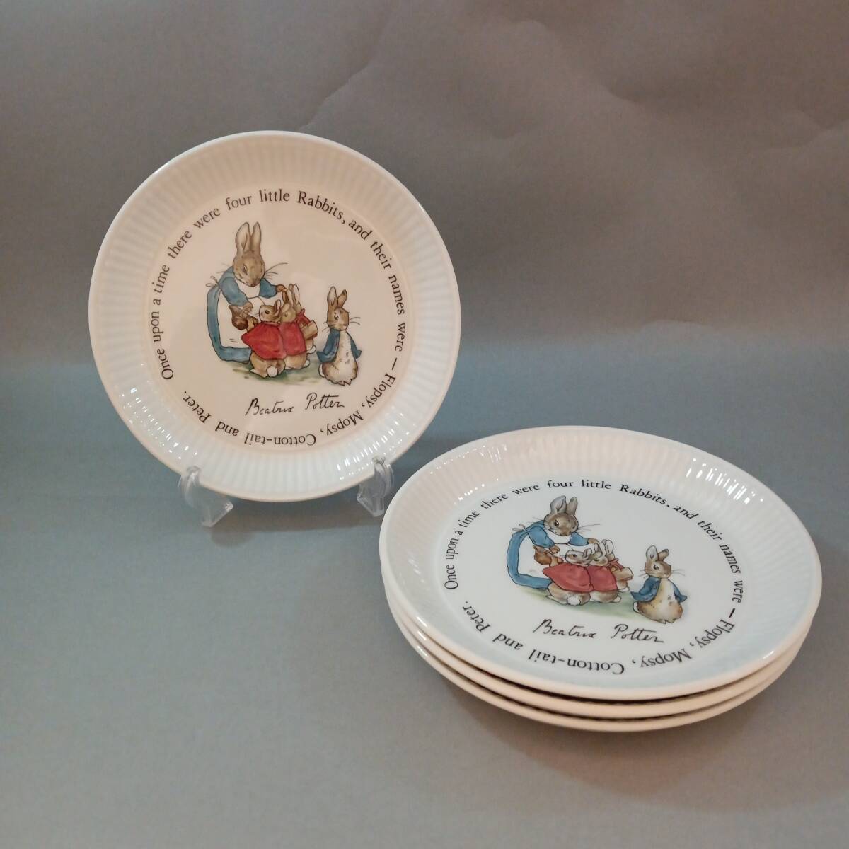 ウェッジウッド 　ピーターラビット 5枚セット ウェッジウッド WEDGWOOD ピーターラビット 5ピースセット