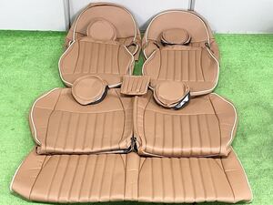 【未使用品!!】トップセレクション CABANA サローネ フィアット 500用? シートカバーセット カバナ 即納可能