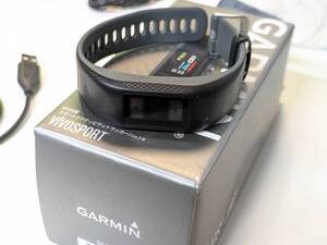【動作品】ガーミン 時計 GARMIN スマートウォッチ vivosport レディース メンズ スマートブレスレット 睡眠