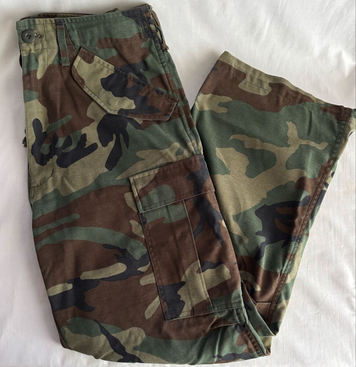 vintage M65フィールドカーゴパンツS-S 新品未使用品 激レア希少 DEADSTOCK】U.S.Army M-65 Field Trousers Aluminum Zipper 