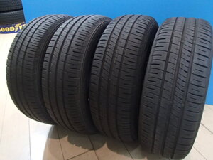 良質!!希少サイズ! 中古タイヤ4本 ダンロップ エナセーブ EC204 195/60R15 イプサム ガイア フィールダー ラフェスタ プレマシー