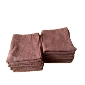 フェイスタオル 50枚セット ブラウン美容室仕様 高速吸水 綿100% 耐久性