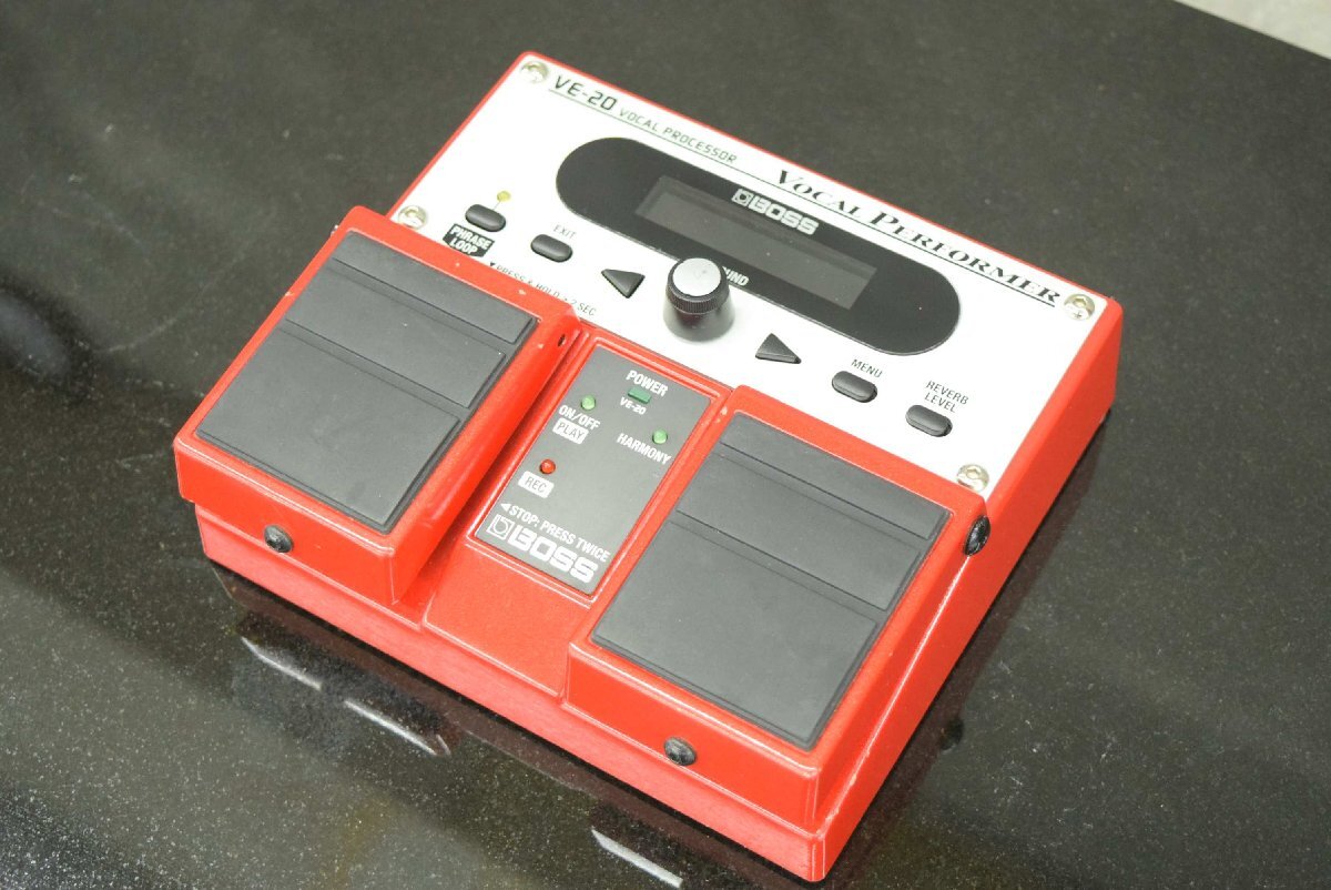 BOSS VE-20 アダプタ付き！ Amazon | 【純正ACアダプター・PSA-100S2セット】BOSS ボーカル