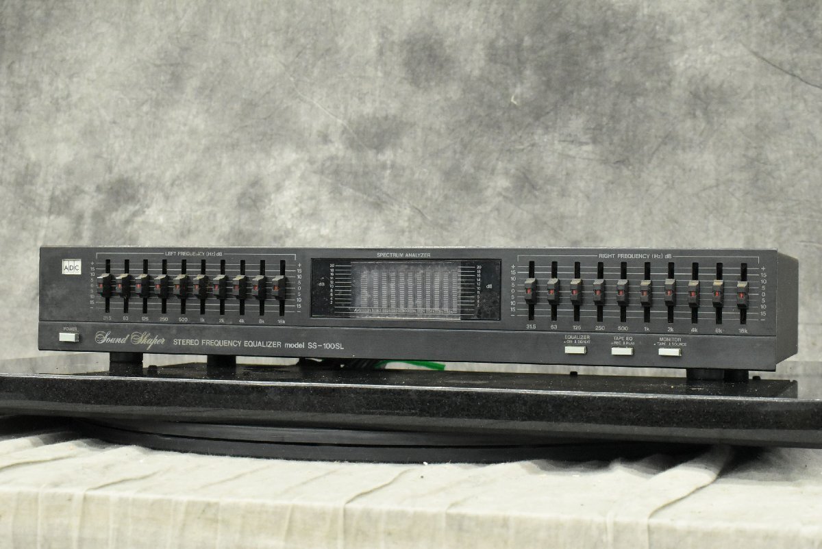 ADC エーディーシー/グラフィックイコライザー/SS-100SL/8041204366L/Bランク/62【中古】 ADC エーディーシー/グラフィックイコライザー/SS-100SL