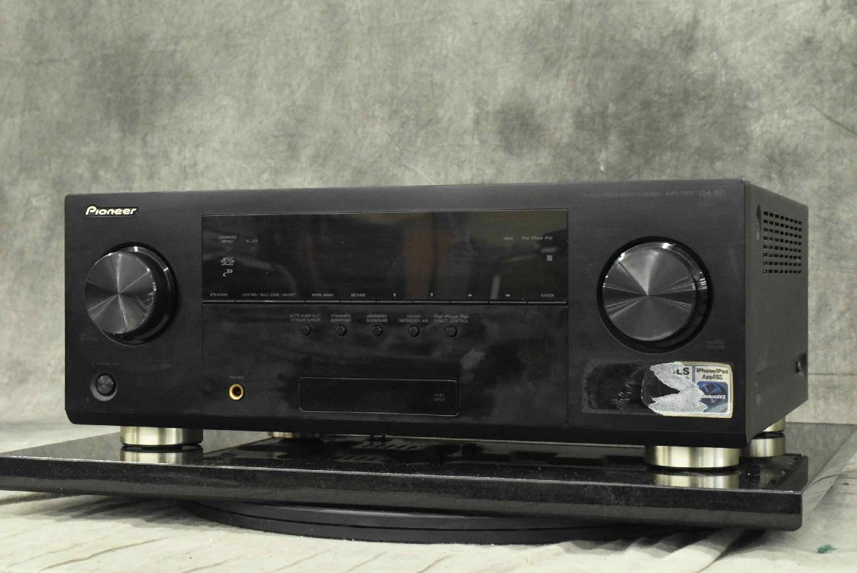 【美品】Pioneer VSA-921 マルチチャネルAVアンプ Pioneer VSA-921 マルチチャネルAVアンプ ヨドバシ.com