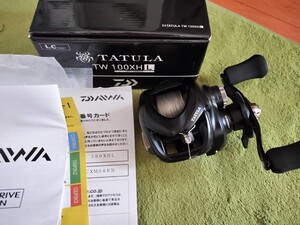 即決!美品 ダイワ 24 タトゥーラ TW 100XHL 左ハンドル