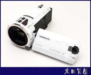 102)質屋出品☆Panasonic デジタルハイビジョンビデオカメラ HC-W850M 光学20倍/iAズーム50倍 Wi-Fi ワイプ撮影 中古 1円~売り切り