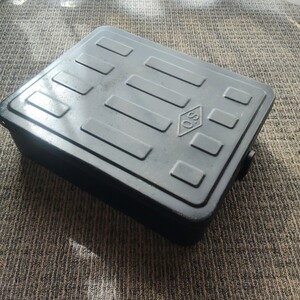 OS技研 薄型 荷箱 鉄箱 リアボックス★カブ CD バーディ メイト YB ベンリィ 取付金具付