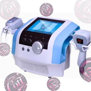 エステ機器 フェイシャル&ボディ RF 超音波 痩身 ハンドピース付き