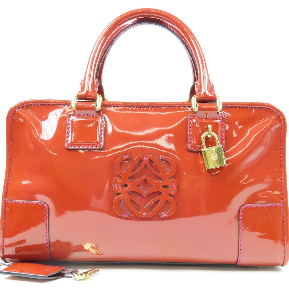 Loewe 極美品 赤 アマソナ 28 レザー ハンドバッグ ロエベ 2025年最新】Yahoo!オークション -ロエベ アマソナ レッドの中古