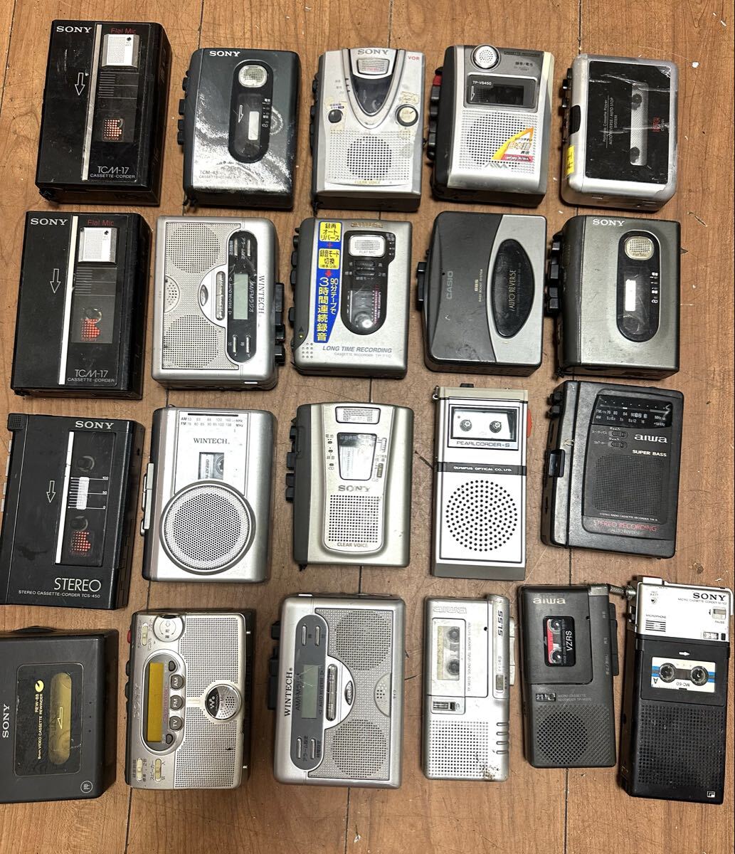 [ジャンク品] 12台まとめ売り　SONY Panasonicカセットプレーヤー Yahoo!オークション -「パナソニックカセットウォークマン
