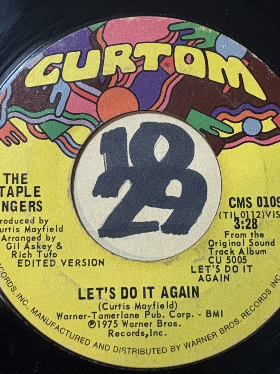 ★ＵＳオリジナル盤★『Let's Do It Again』ステイプル・シンガーズ ☆USオリジナル盤☆『Let's Do It Again』ステイプル