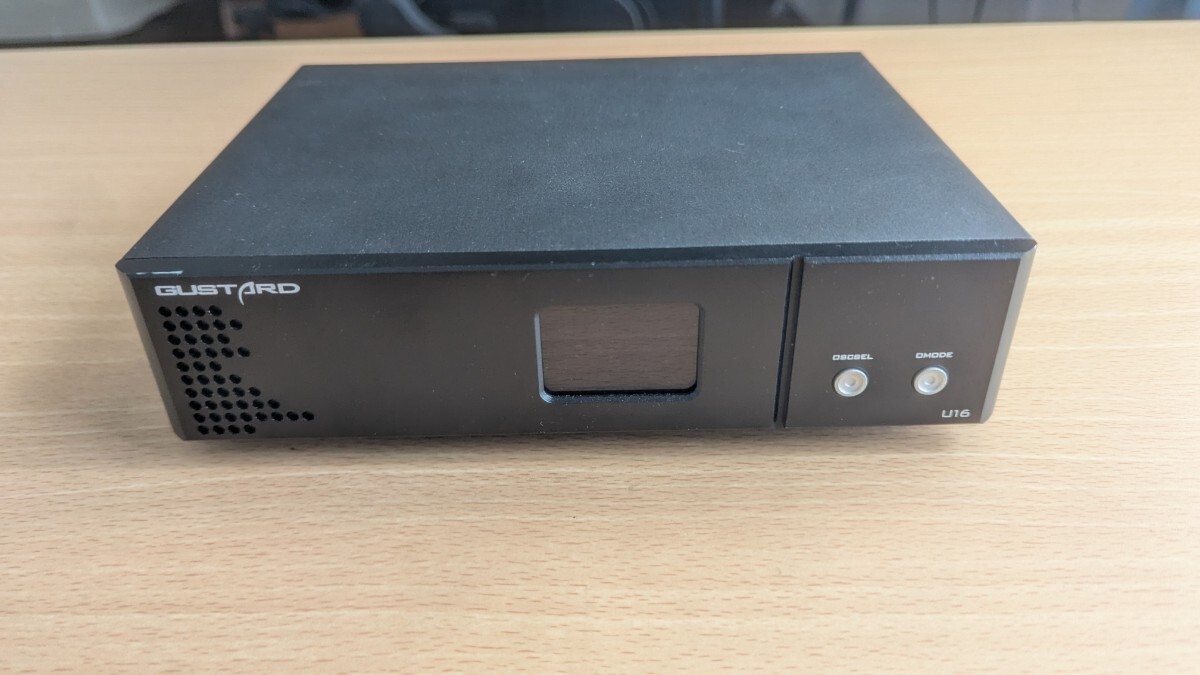 【ほぼ新品】Gustard U16 DDコンバーター DDC【使用10時間未満】 ほぼ新品】Gustard U16 DDコンバーター DDC【使用10時間未満】