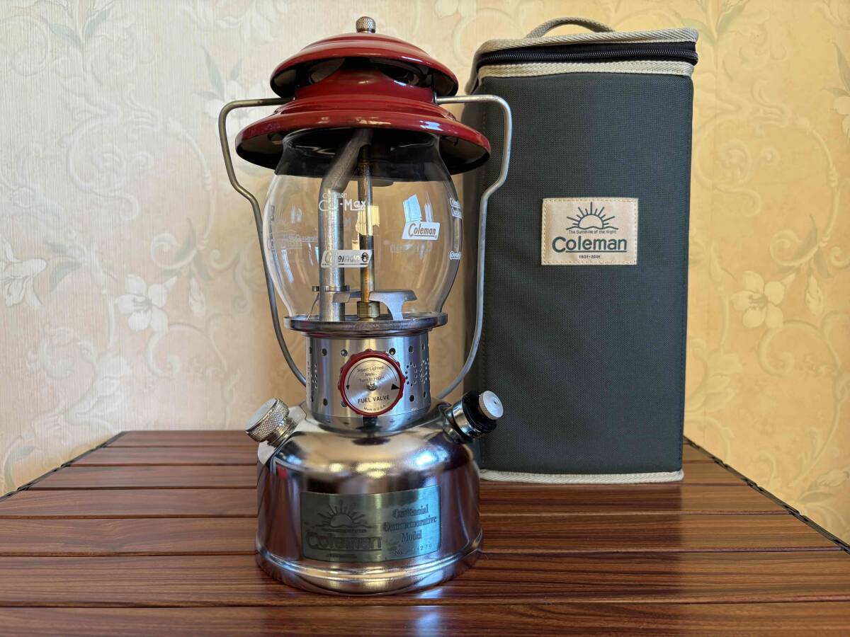 値下げ！コールマン Coleman 100周年 センテニアル ランタン コールマン100周年を記念して販売されたセンテニアルシリーズを
