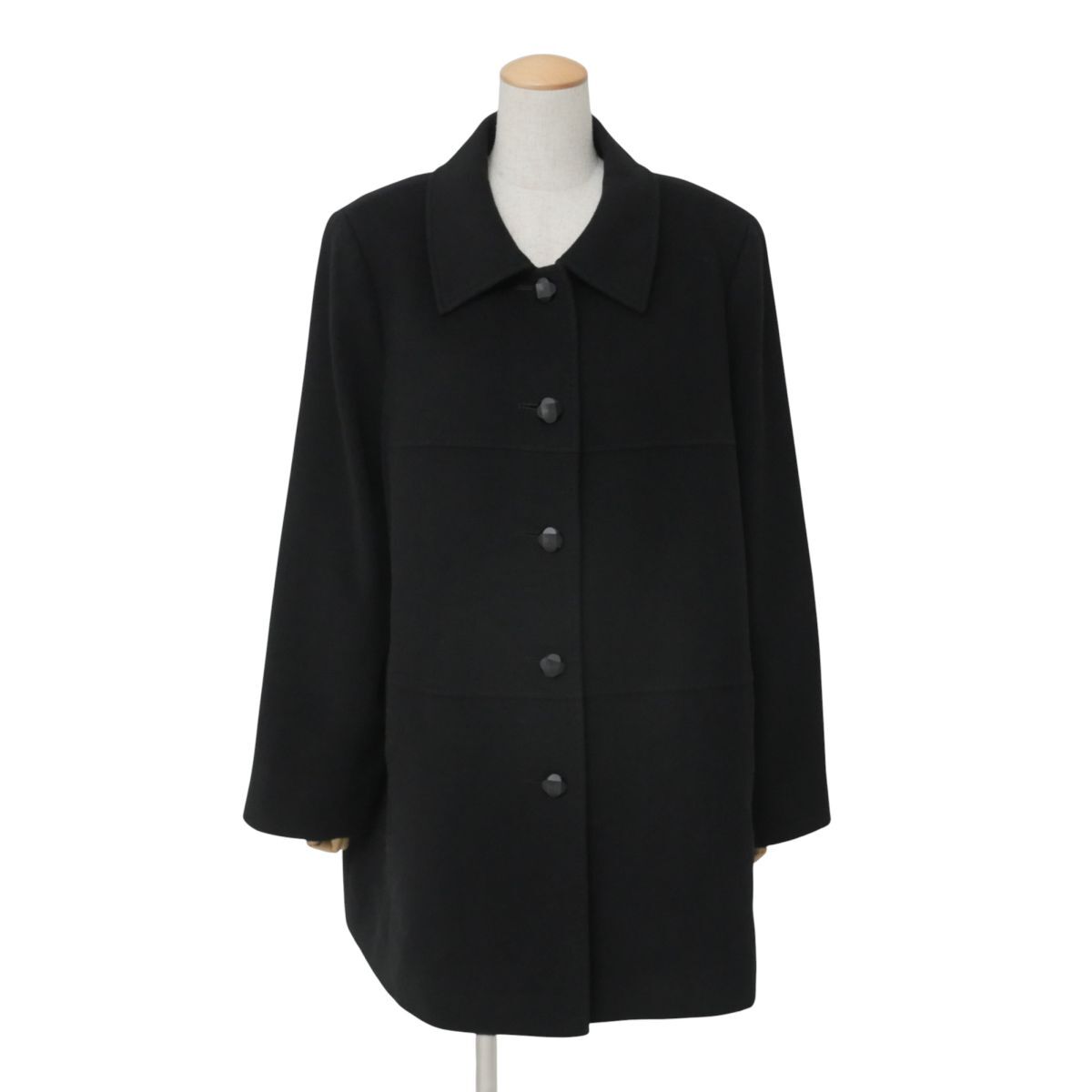 【美品】レリアン　Leilian ハーフコート　アルパカ　ウール　　サイズ11 フーデッドハーフコート | Leilian (Women)/レリアン | 三越