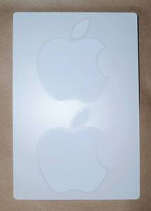 ★ラスト1【非売品/未使用】Apple ステッカー 4枚組 アップル シール 白いリンゴ iPhone iPad【送料無料】