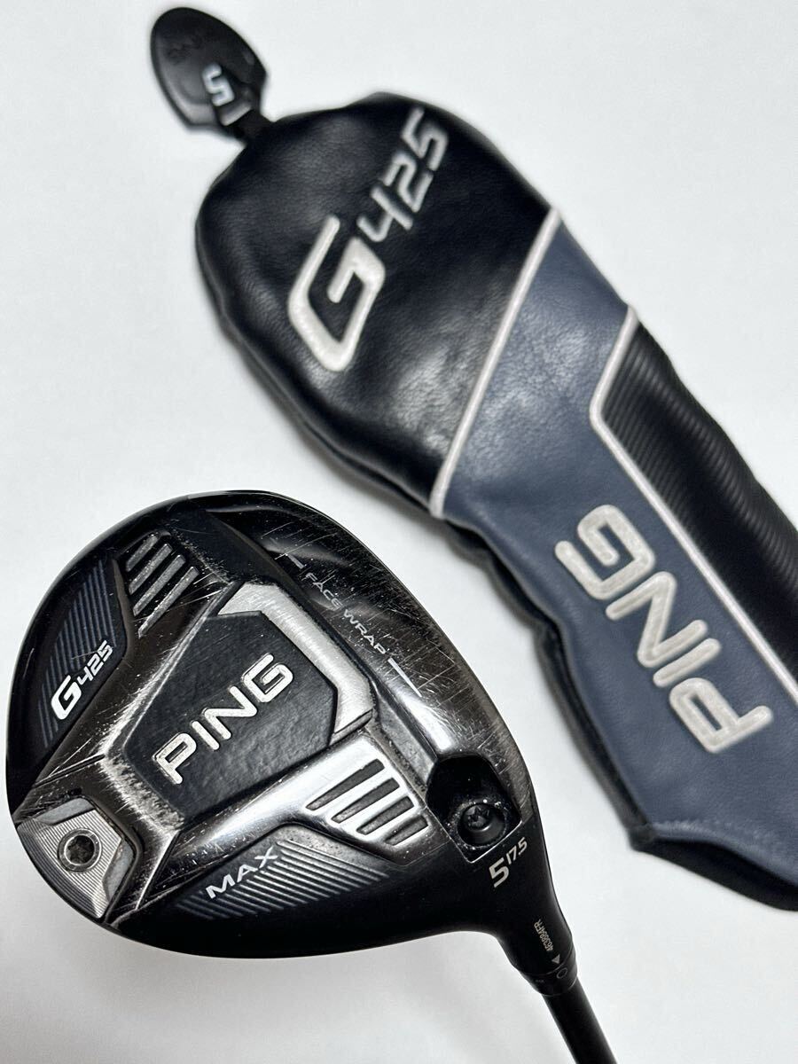 中古　PING G425 MAX 5W(17.5) ヘッドのみ Yahoo!オークション -「ping g425 max 5w 17.5」の落札相場