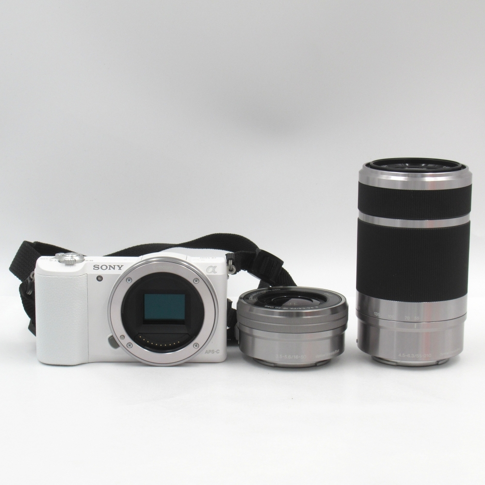 美品 SONY α5100 ミラーレス一眼カメラ ホワイト 動作確認済 SONY ソニー ミラーレス一眼カメラ α5100 ボディ ホワイト ILCE