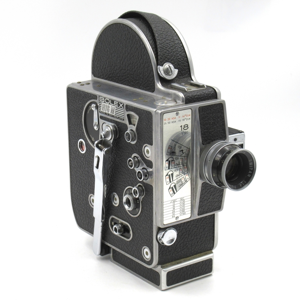 クラシックカメラ　bolex 　撮影機　レトロカメラ ボレックス レトロポップ ボレックス H-16 SBM (Super16 16:9に変換) - CAPSULE.RENTALS TOKYO
