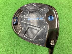 Callaway pala большой me- I затонированный Driver MAX PARADYM Ai SMOKE MAX 9° Flex X б/у C разряд
