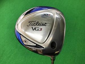 Titleist Titleist Driver VG3(2014) Titleist VG3(2014) 10.5° Flex R б/у C разряд