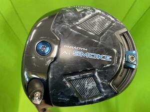 Callaway pala большой me- I затонированный Driver MAX PARADYM Ai SMOKE MAX 10.5° зеркальный ti Flex SR б/у C разряд